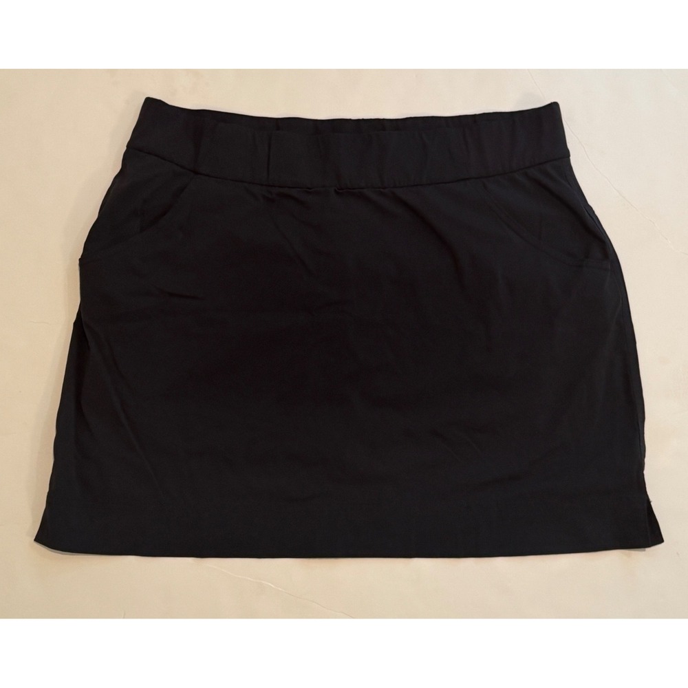 Columbia Anytime Casual Skort Black Active Hiking Golf Skirt XL XL5026